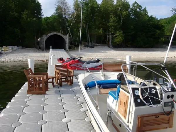 Marina and floating docks