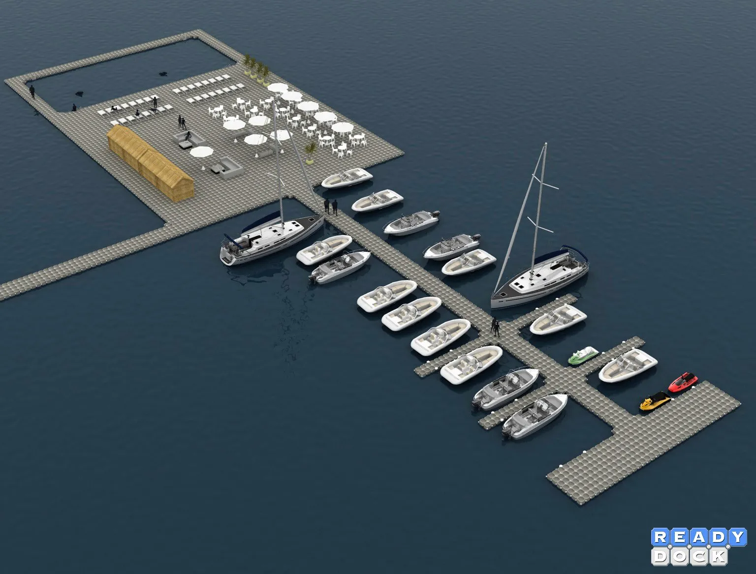 ReadyDock modular marina project